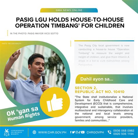 Pasig LGU holds house.